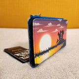 Mickey and Minnie Forever Date Night Sunset GID Flap Wallet