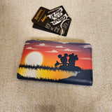 Mickey and Minnie Forever Date Night Sunset GID Flap Wallet