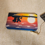 Mickey and Minnie Forever Date Night Sunset GID Flap Wallet