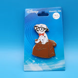 101 Dalmatians Pup w/ Glasses & Bow Tie In Paper Bag Enamel Pin