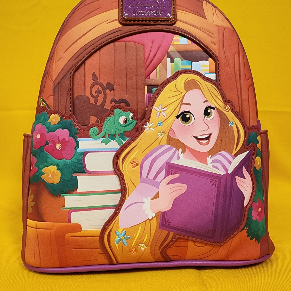 disney princess books mini backpack Loungefly All Over Print Womens Double Strap Shoulder Bag Purse : Clothing, Shoes & Jewelry housed in a book of pastel green Disney Princess Manga Style Mini-Backpack
