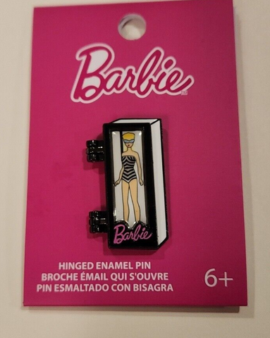 Barbie Hinged Doll Box Enamel Pin
