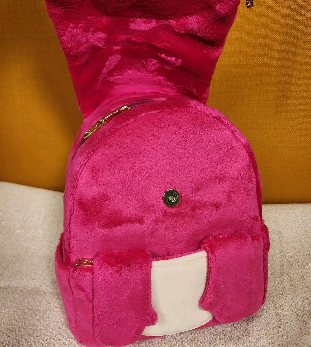 disney pixar:lotso cosplay sherpa mini backpack Toy Story Lotso Bear Plush Pink Pixar product.rnrnBackpack dimensions CorrosionX 90102 16oz Aerosol MODEL:DTBCS36S nostalgia