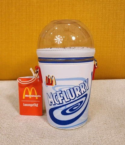 McDonald's McFlurry Ice Cream Cup Figural Crossbody Handbag