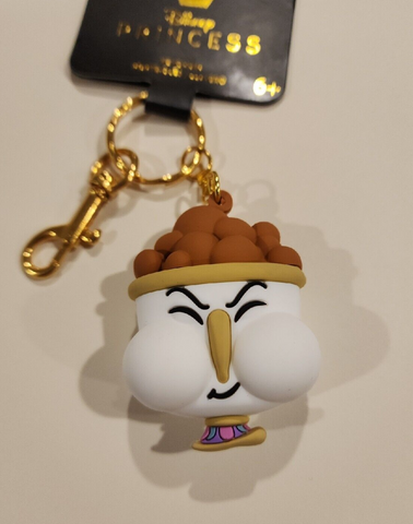 Beauty and the Beast Chip Bubbles 3D Keychain