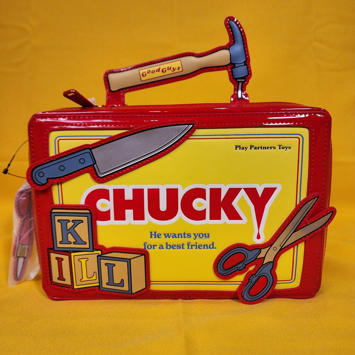 Loungefly Chucky Good Guys Tool Chest Crossbody Bag Halloween