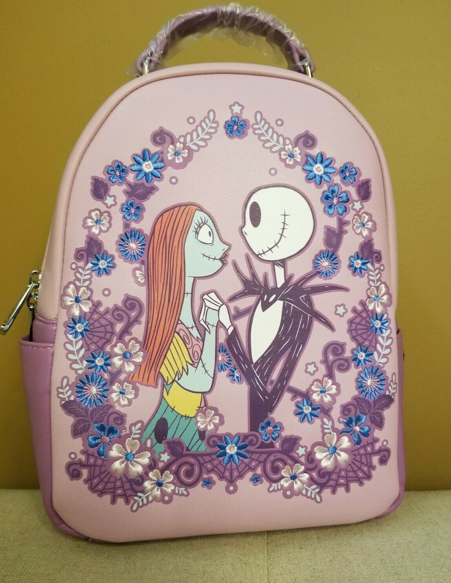Nightmare Before Christmas Spring Floral Jack Sally Backpack – Get
