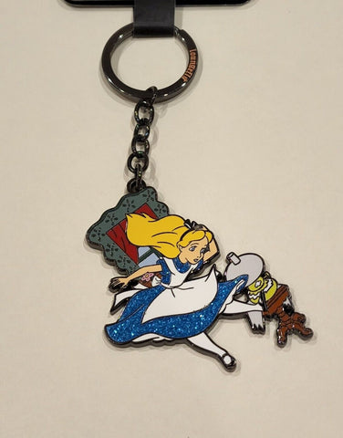 Alice in Wonderland Alice Falling Keychain
