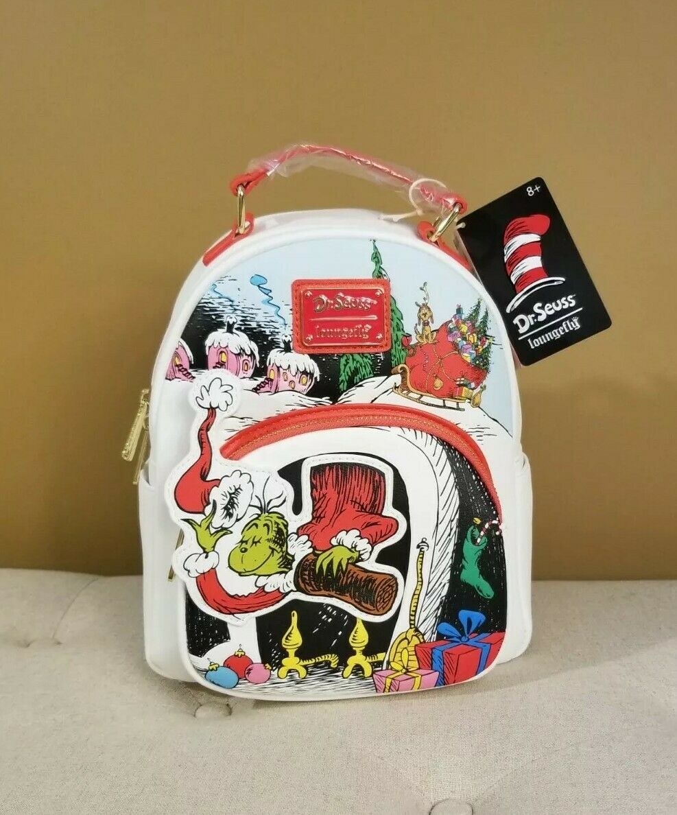 Dr Seuss The Grinch Chimney Thief Backpack – Get Lojos Mojo