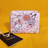 Loungefly Disney The Aristocats Kittens Cherry Blossom Marie Zip Wallet