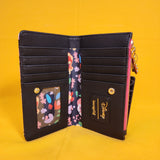 Loungefly Disney Alice in Wonderland Floral Wildflower Butterfly Flap Wallet