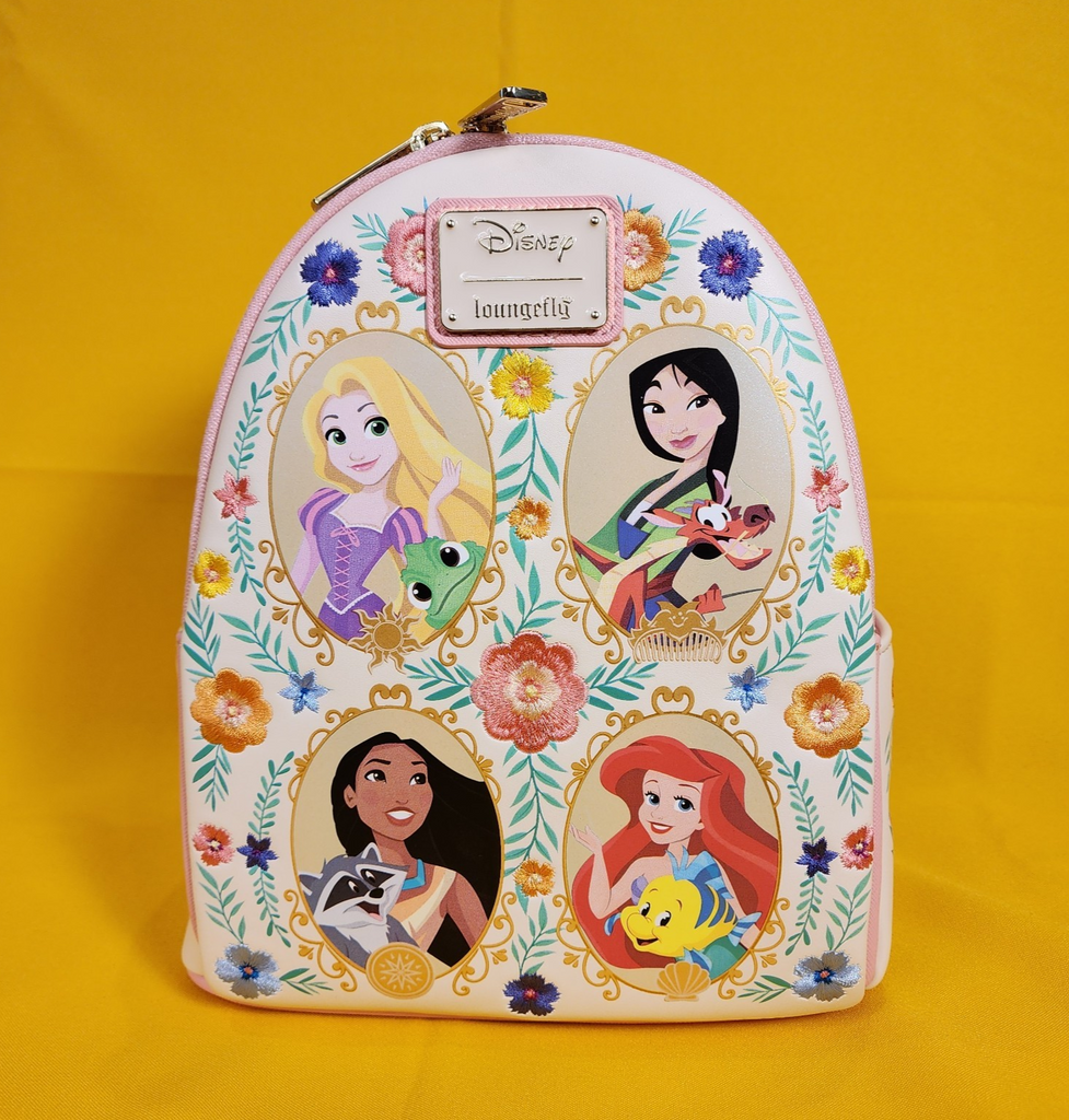 Disney Princess & Sidekicks Floral Portraits Mini Backpack – Get Lojos Mojo
