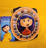 Loungefly Coraline Portal Button Frame Lenticular Zip Wallet