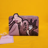 Loungefly Disney Sleeping Beauty Aurora & Maleficent Spinning Wheel Wallet