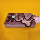 Loungefly Disney Sleeping Beauty Aurora & Maleficent Spinning Wheel Wallet