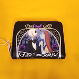 The Nightmare Before Christmas Jack & Sally Pumpkin Frame Wallet