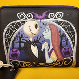 The Nightmare Before Christmas Jack & Sally Pumpkin Frame Wallet