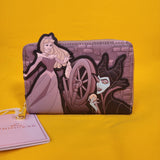 Loungefly Disney Sleeping Beauty Aurora & Maleficent Spinning Wheel Wallet