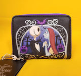 The Nightmare Before Christmas Jack & Sally Pumpkin Frame Wallet