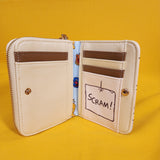 Sesame Street Oscar the Grouch Trash Can Pop Up Small Zip Wallet