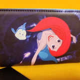 Ariel the Little Mermaid Princess Scene Wallet