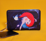 Ariel the Little Mermaid Princess Scene Wallet
