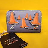 Loungefly Disney Pixar Toy Story 2 Walking Cones Scene Moveable Zip Wallet