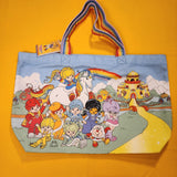 Loungefly Rainbow Brite The Color Kids Canvas Tote Bag Large Weekender Beach Bag