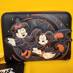 Mickey & Minnie Broom Ride Halloween Glow-in-the-Dark Wallet