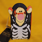 Winnie the Pooh Skeleton Tigger Halloween Glow In Dark Wallet