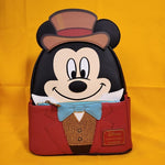 Mickey Mouse Christmas Carol Bob Cratchit Cosplay Mini Backpack