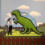 Loungefly Edward Scissorhands Dinosaur Topiary Halloween Horror LE Pin