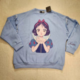Princess Anime Snow White Sweatshirt Crewneck Pullover Women XL