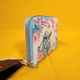 Lilo and Stitch Scrump Ducks Ducklings Floral Zip Wallet
