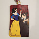 Snow White Poison Apple Villains Old Hag Lanyard ID Holder