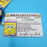 Spongebob Nickelodeon Bikini Bottom Driver License Retractable ID Lanyard