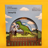 Loungefly Edward Scissorhands Dinosaur Topiary Halloween Horror LE Pin