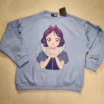 Princess Anime Snow White Sweatshirt Crewneck Pullover Women XL
