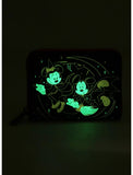 Mickey & Minnie Broom Ride Halloween Glow-in-the-Dark Wallet