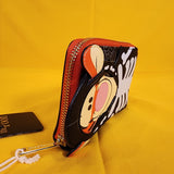 Winnie the Pooh Skeleton Tigger Halloween Glow In Dark Wallet