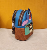 Lilo & Stitch Vinyl Record Player Music Mini Backpack