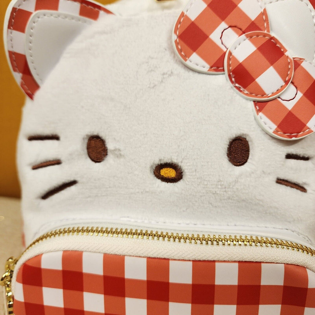 hello kitty gingham backpack Hello Kitty Gingham Cosplay Mini Backpack – Get Lojos Mojo