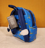 Peter Pan Flying TinkerBell AOP Blue Mini Backpack