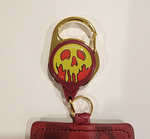 Snow White Poison Apple Villains Old Hag Lanyard ID Holder