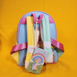 Loungefly My Little Pony Color Block Pastel Bright Mini Backpack