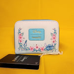Lilo and Stitch Scrump Ducks Ducklings Floral Zip Wallet