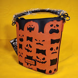 Loungefly Jack-o'-Lantern Glow in the Dark Pumpkin Halloween Crossbody Bag