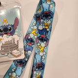 Lilo and Stitch Duck Bubble Bath Tub Lanyard ID Holder