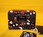 Mickey & Minnie Broom Ride Halloween Glow-in-the-Dark Wallet