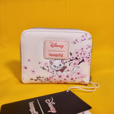 Loungefly Disney The Aristocats Kittens Cherry Blossom Marie Zip Wallet